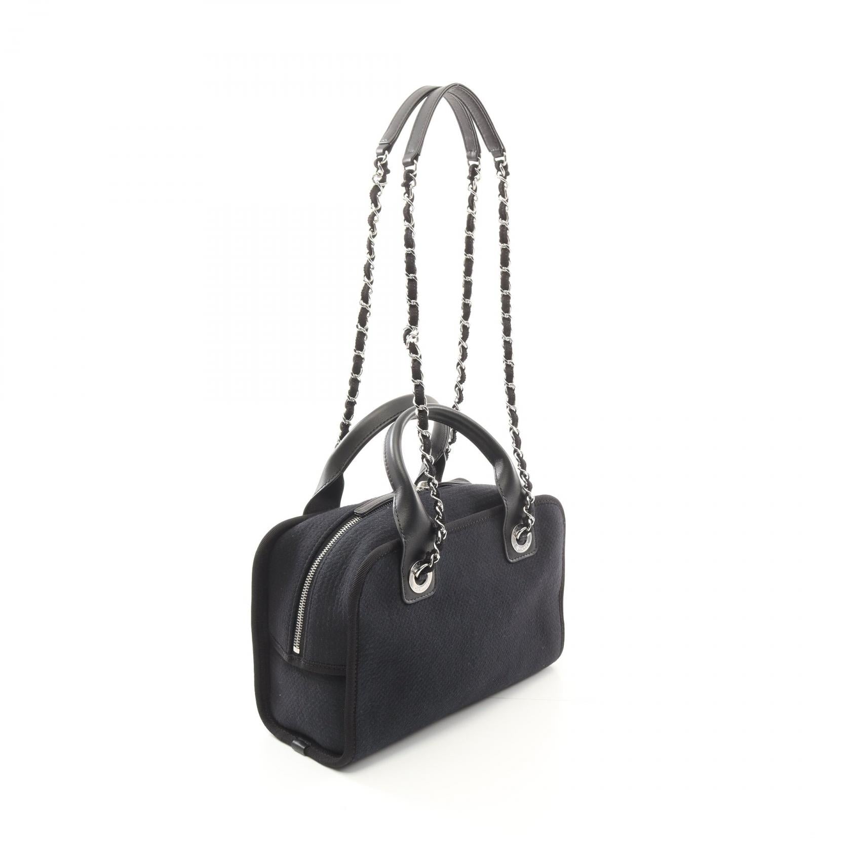 Chanel Deauville Canvas 2way Bag