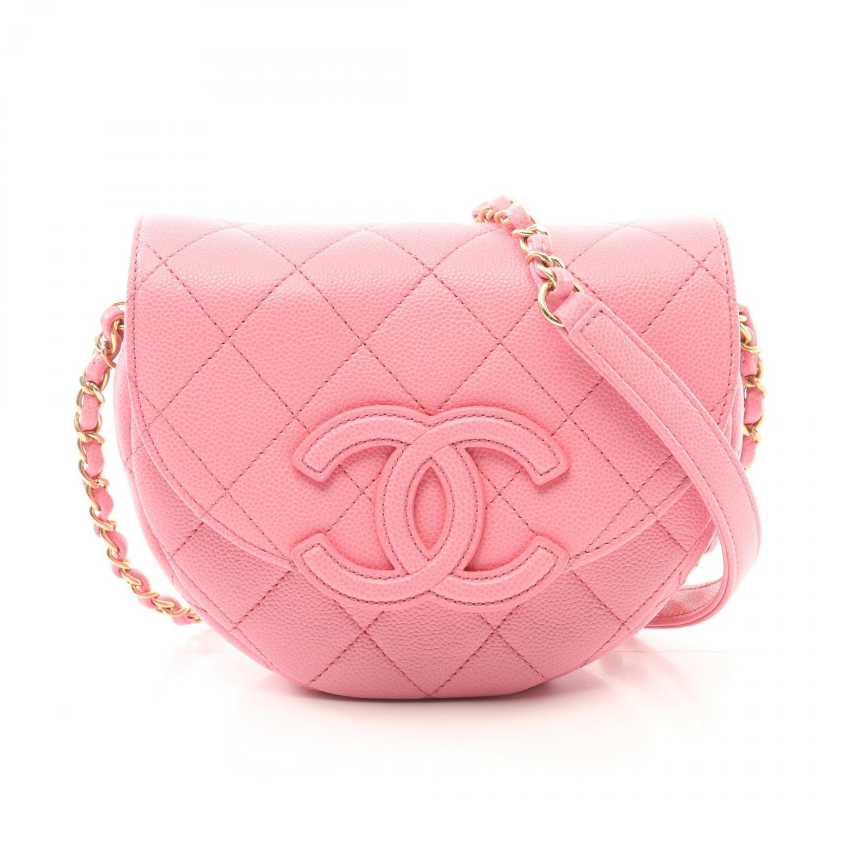 Chanel Matelassé Caviar Skin Messenger Bag