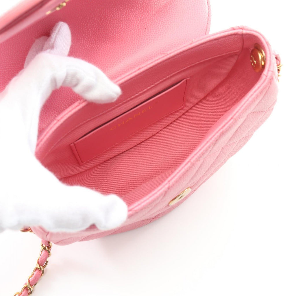 Chanel Matelassé Caviar Skin Messenger Bag