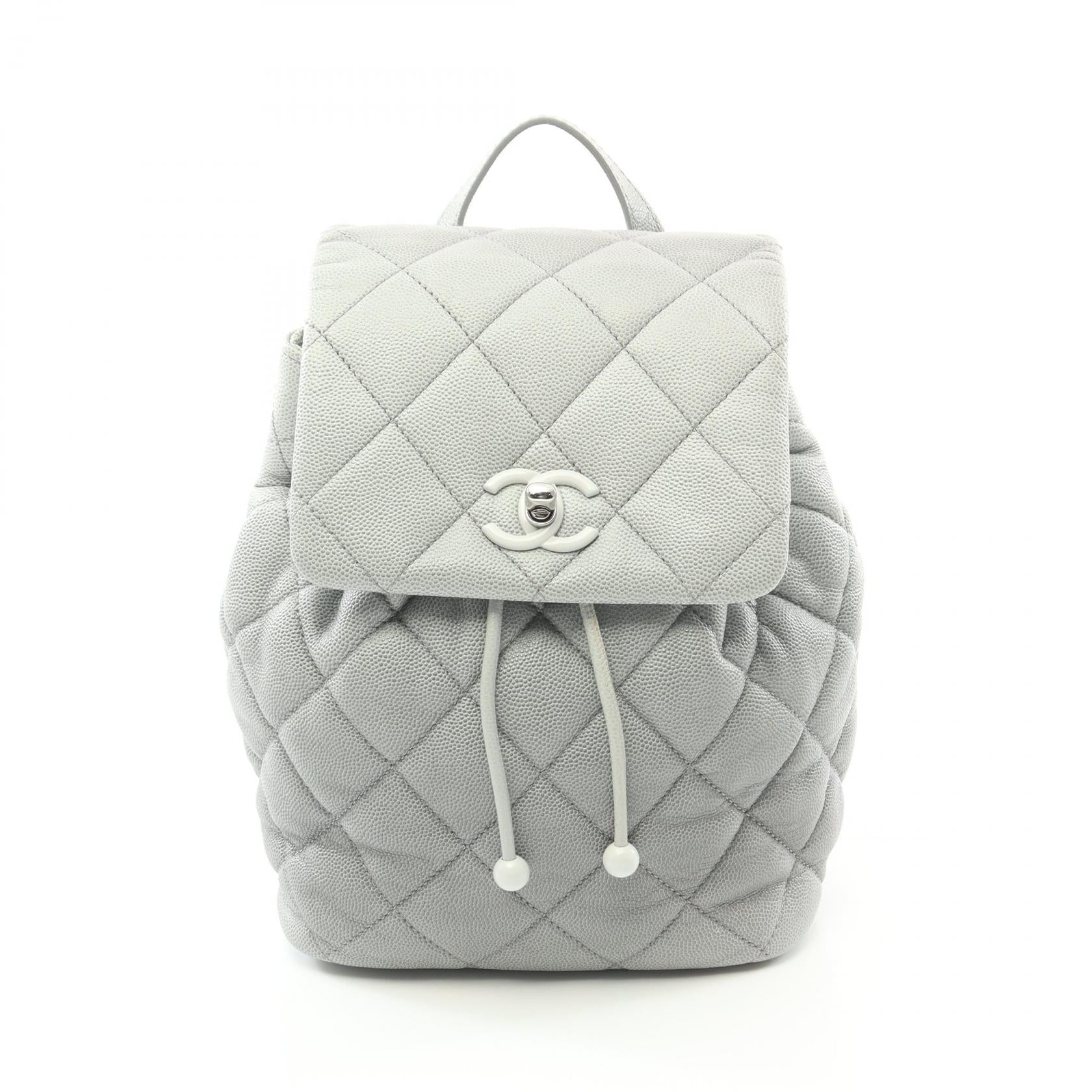 Chanel Matelassé Grained Calfskin Backpack