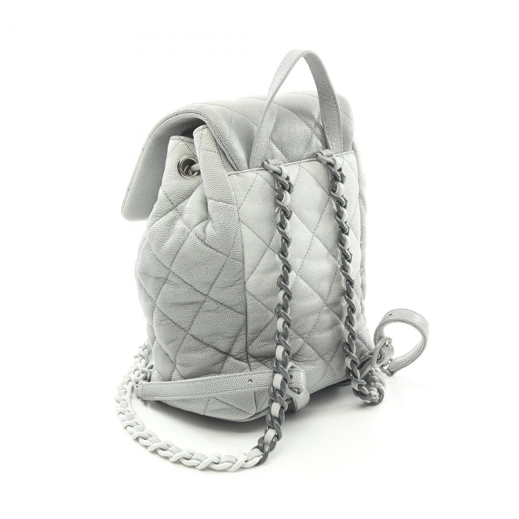 Chanel Matelassé Grained Calfskin Backpack