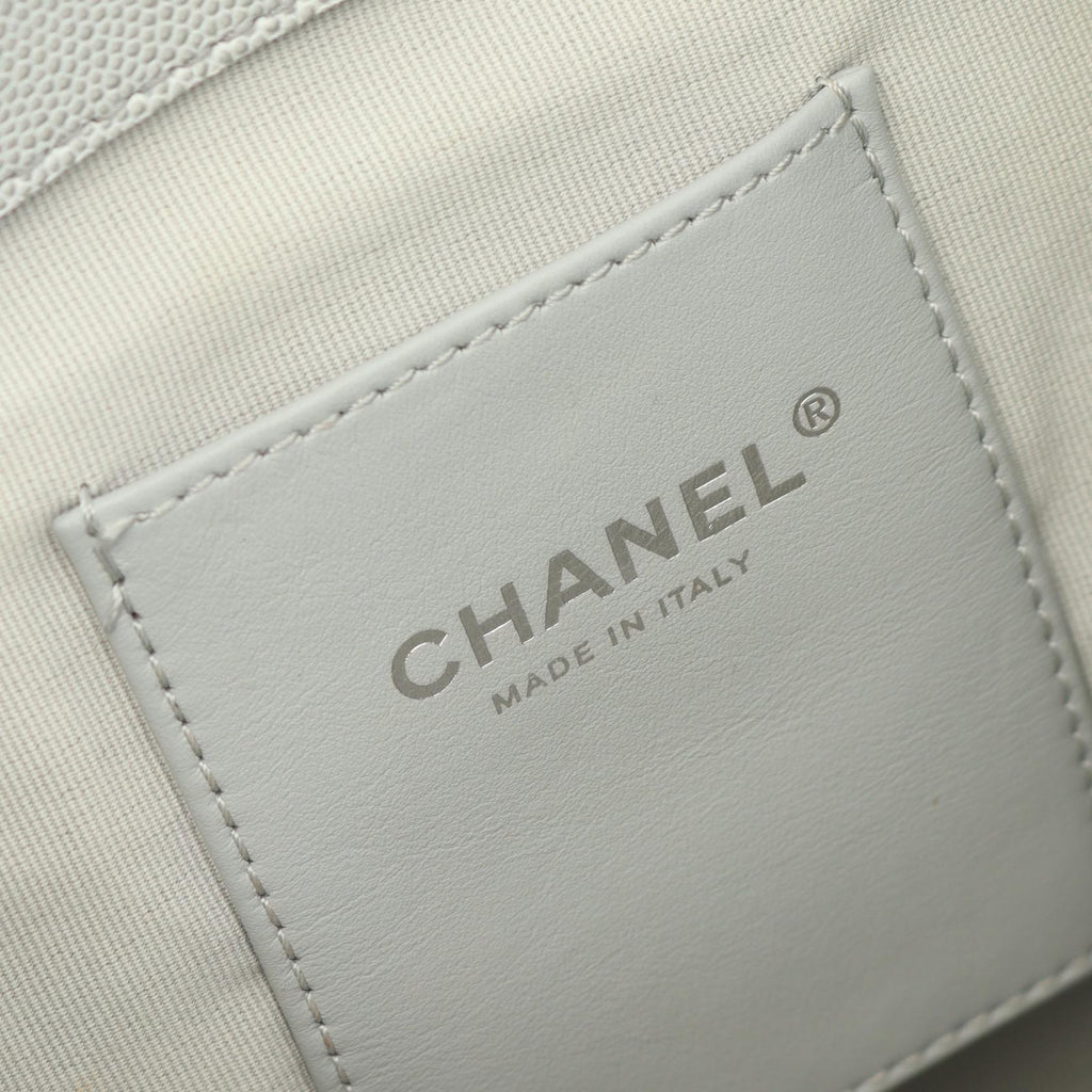 Chanel Matelassé Grained Calfskin Backpack