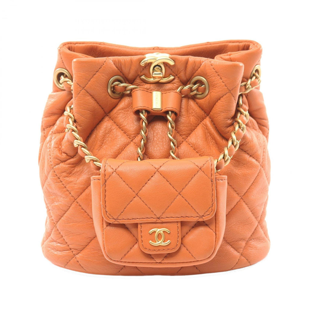 Chanel Matelasse Leather Backpack