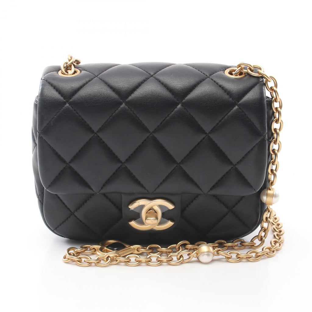 Chanel Mini Matelassé Lambskin Shoulder Bag