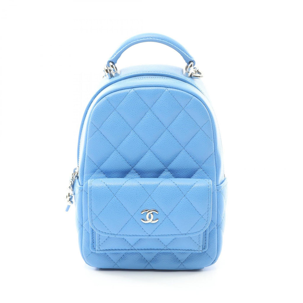 Chanel Matelassé Grained Calfskin Backpack
