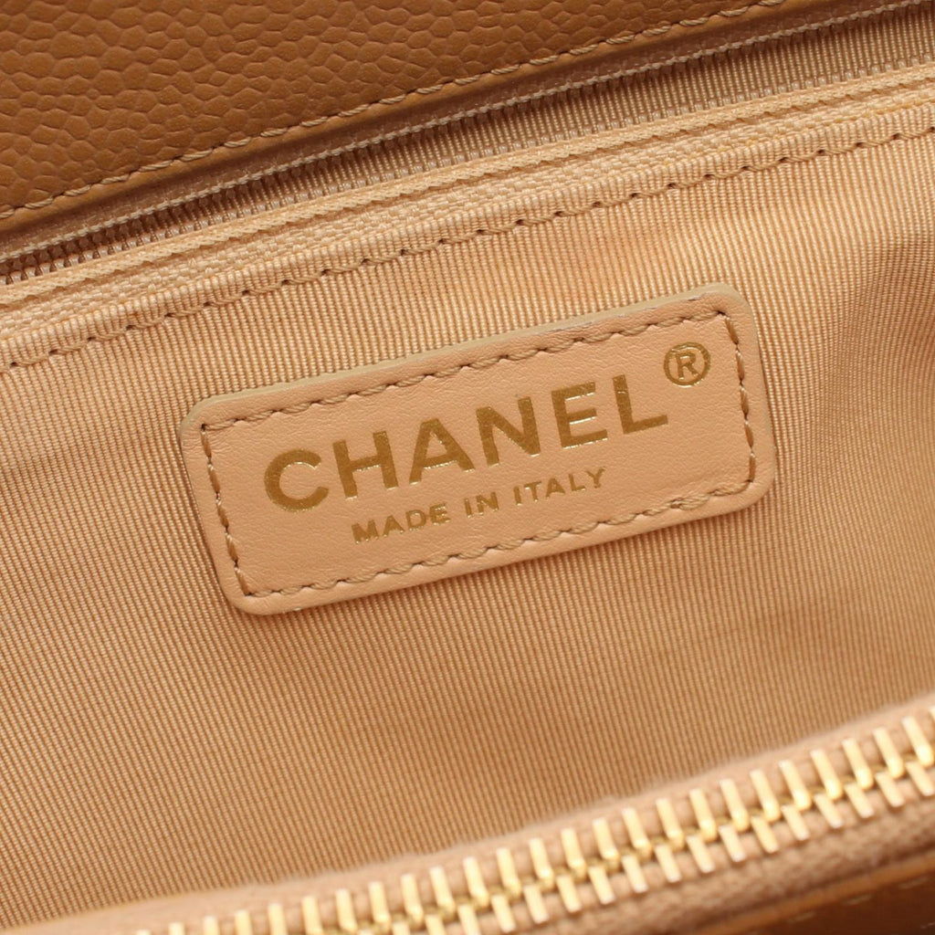 Chanel Matelasse Grand Shopping Tote Grained Calfskin Bag