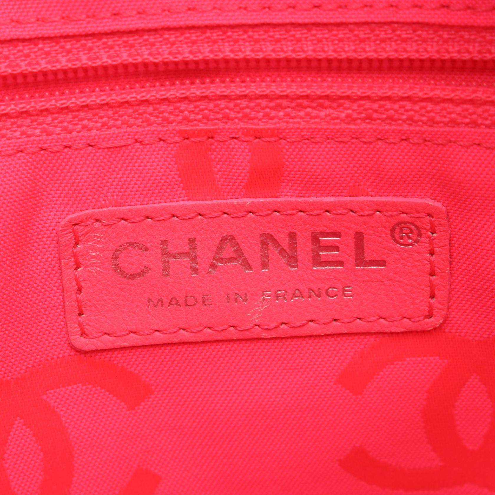 Chanel Cambon Line Leather Tote Bag