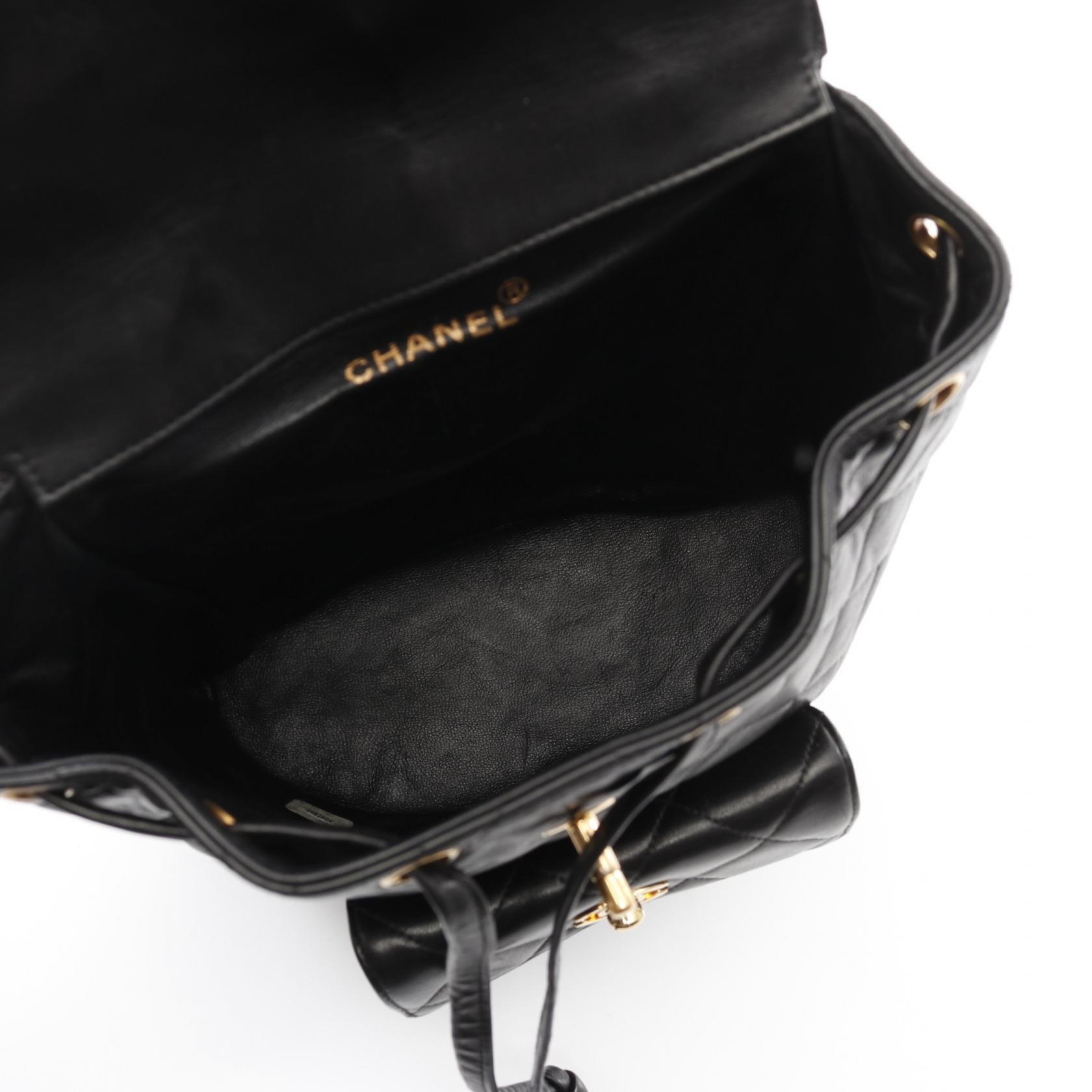 Chanel Matelasse Lambskin Backpack
