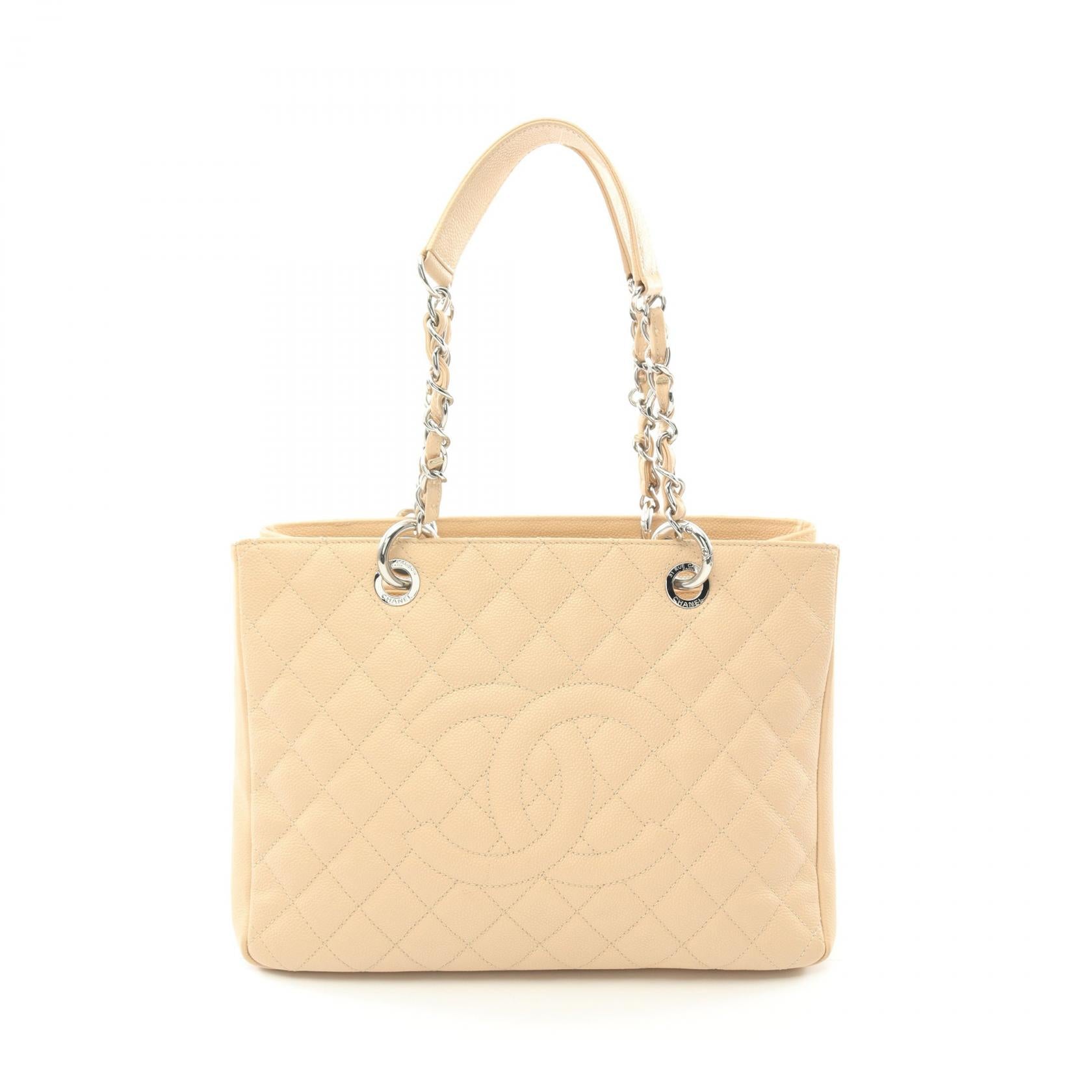 Chanel Matelasse Grained Calfskin Tote Bag