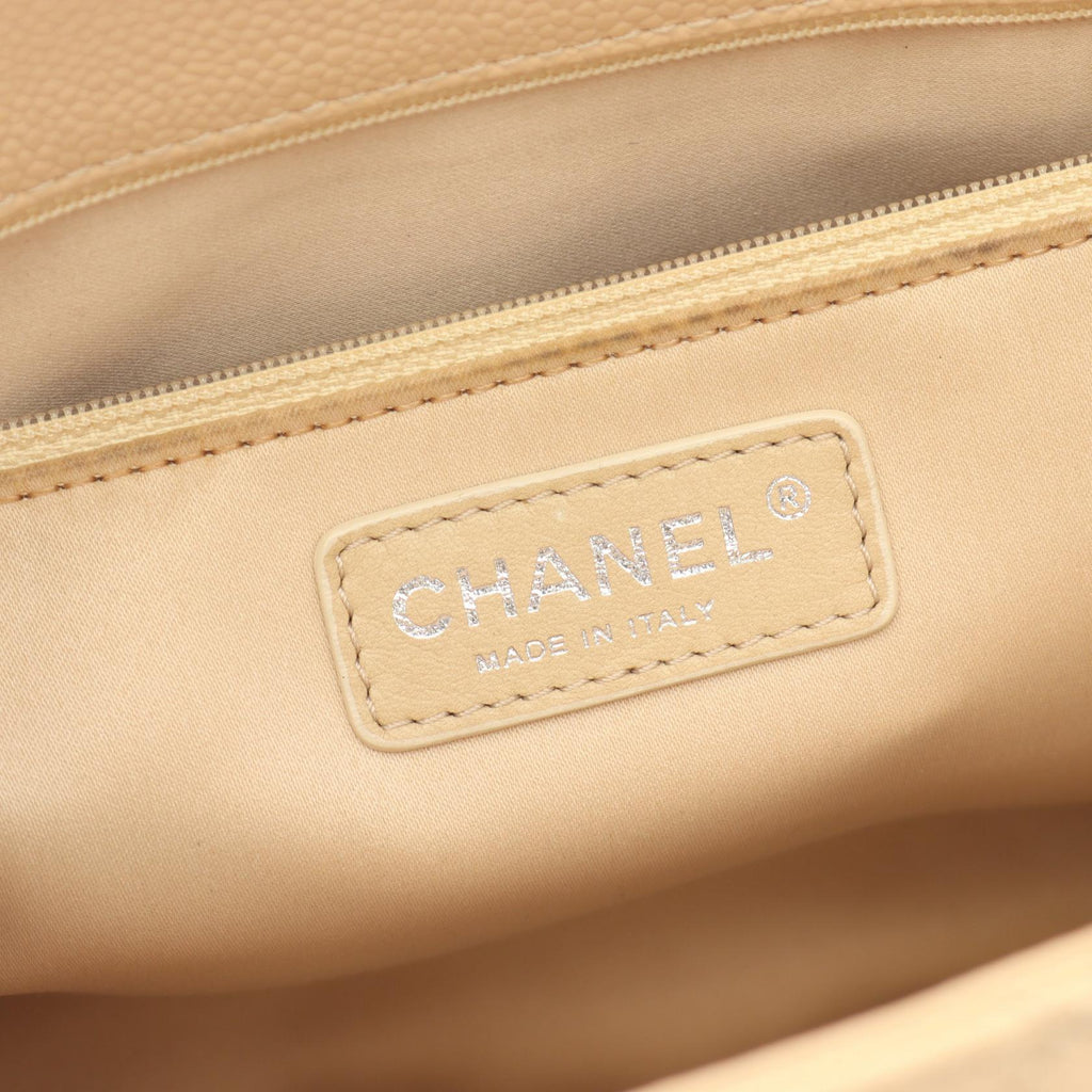 Chanel Matelasse Grained Calfskin Tote Bag