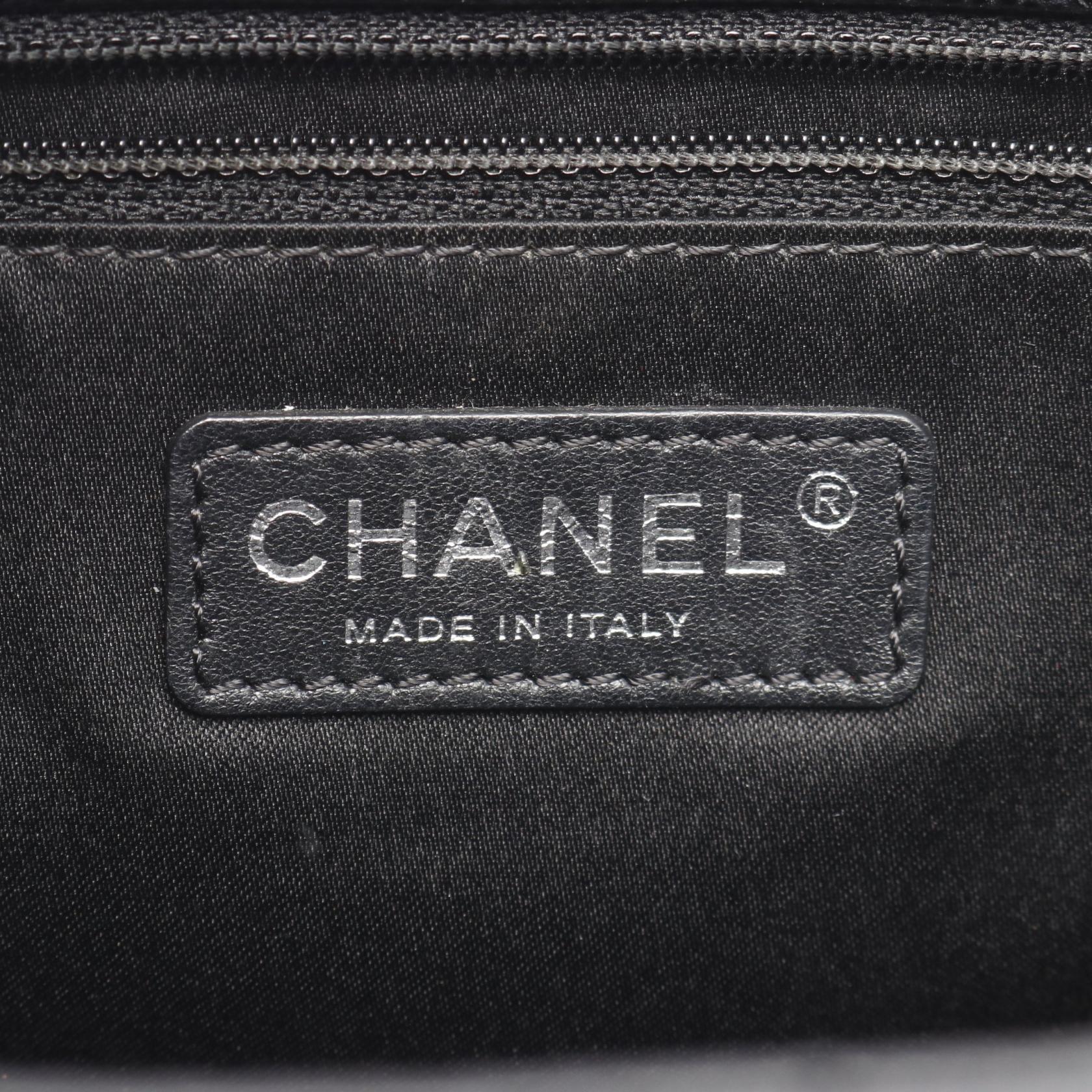 Chanel Matelasse Grained Calfskin Tote Bag