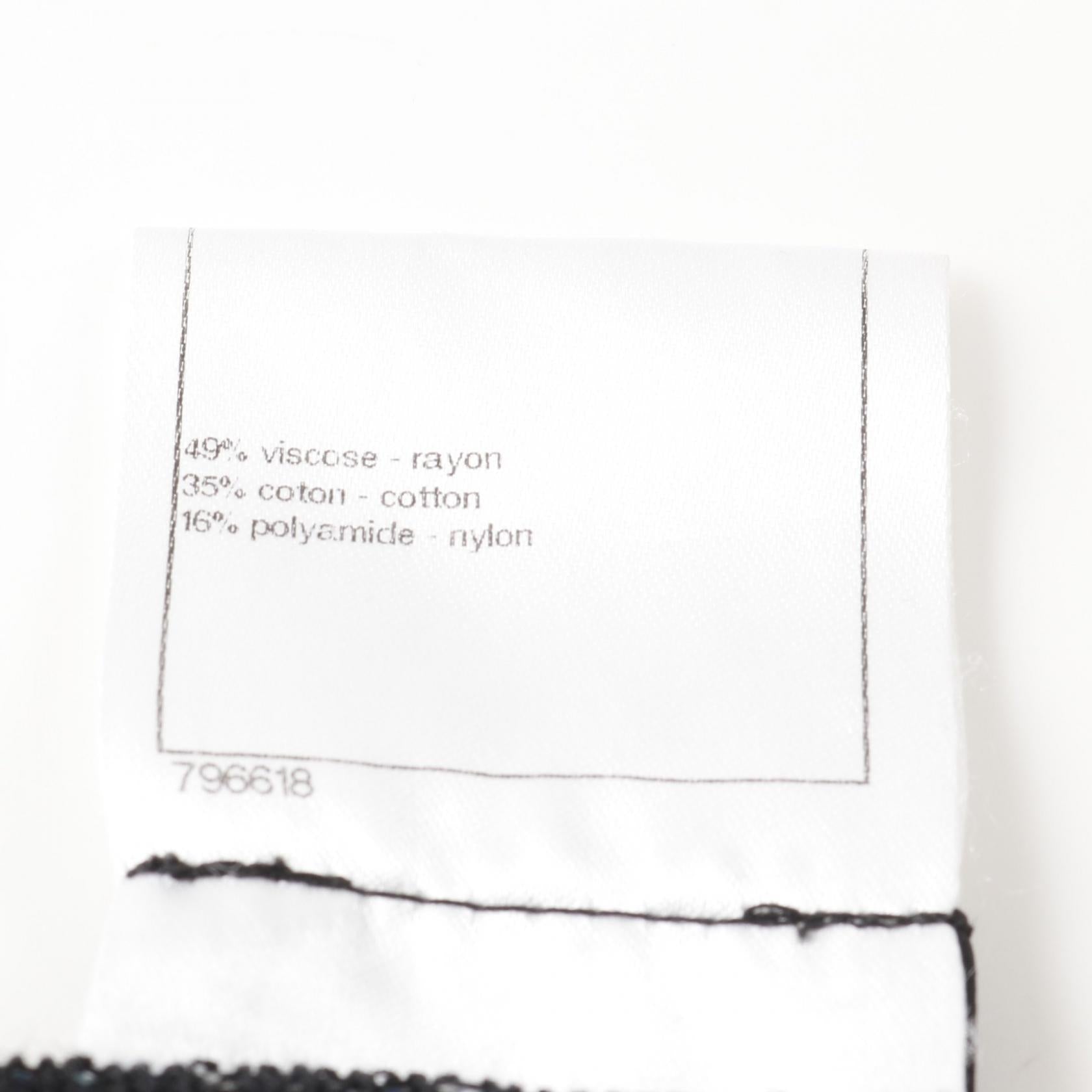 Chanel igan Rayon Cotton igan