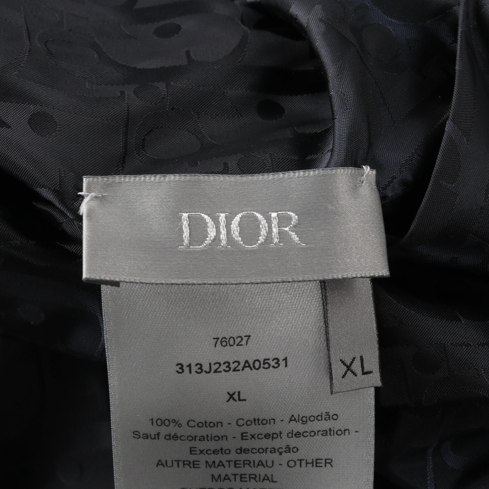 Dior Homme Oblique Cotton Nylon Hoodie