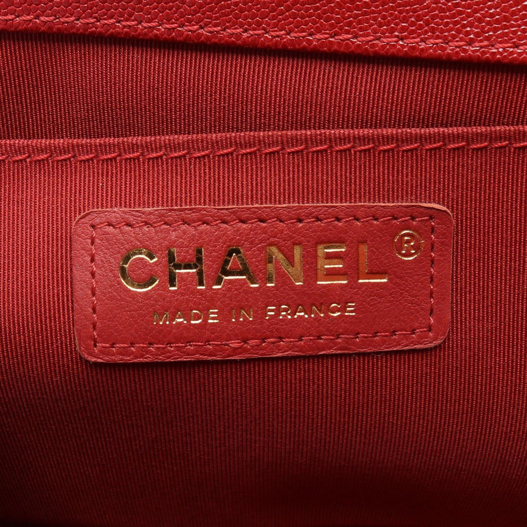 Chanel Boy Chanel Grained Calfskin Shoulder Bag