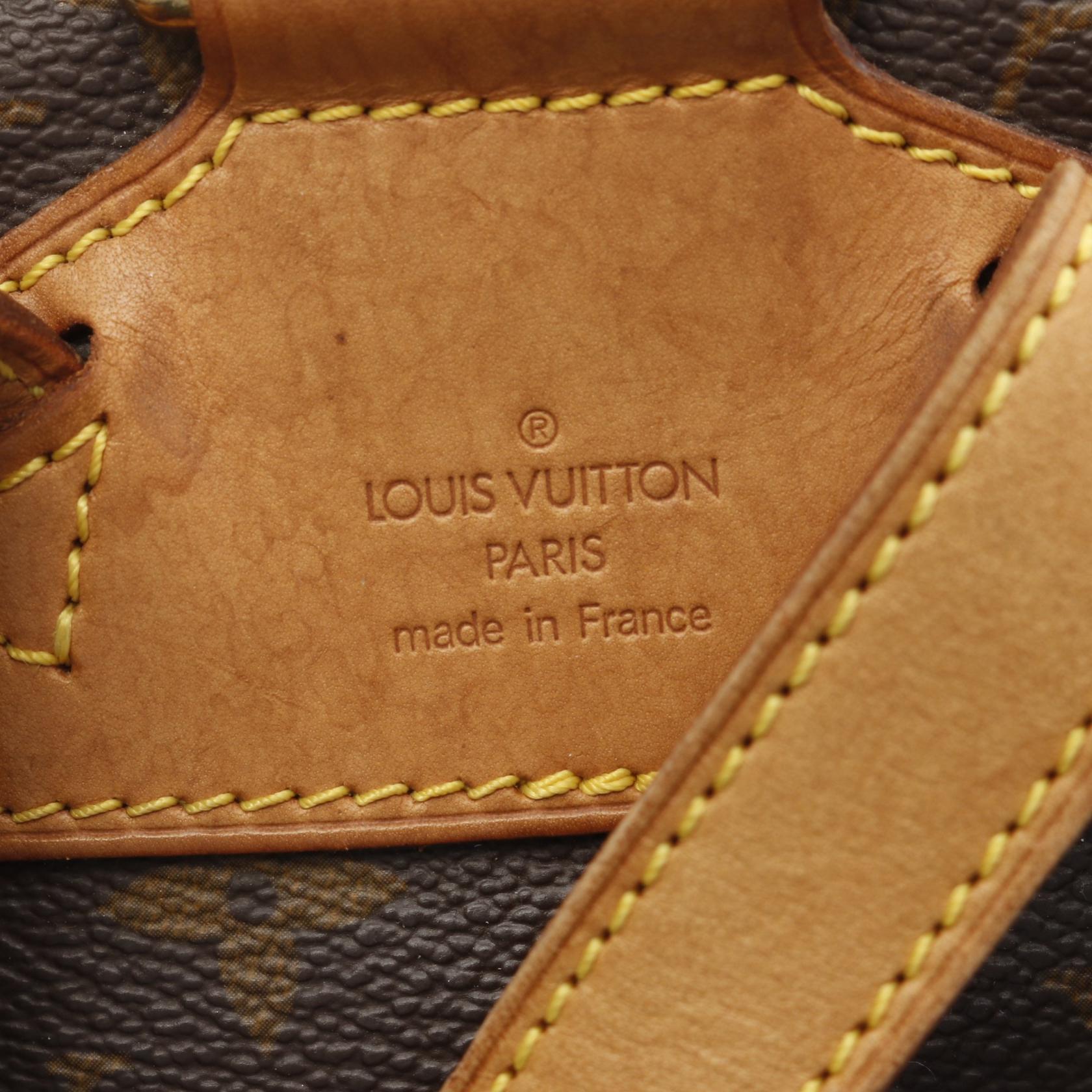 Louis Vuitton Monogram Coated Canvas Backpack