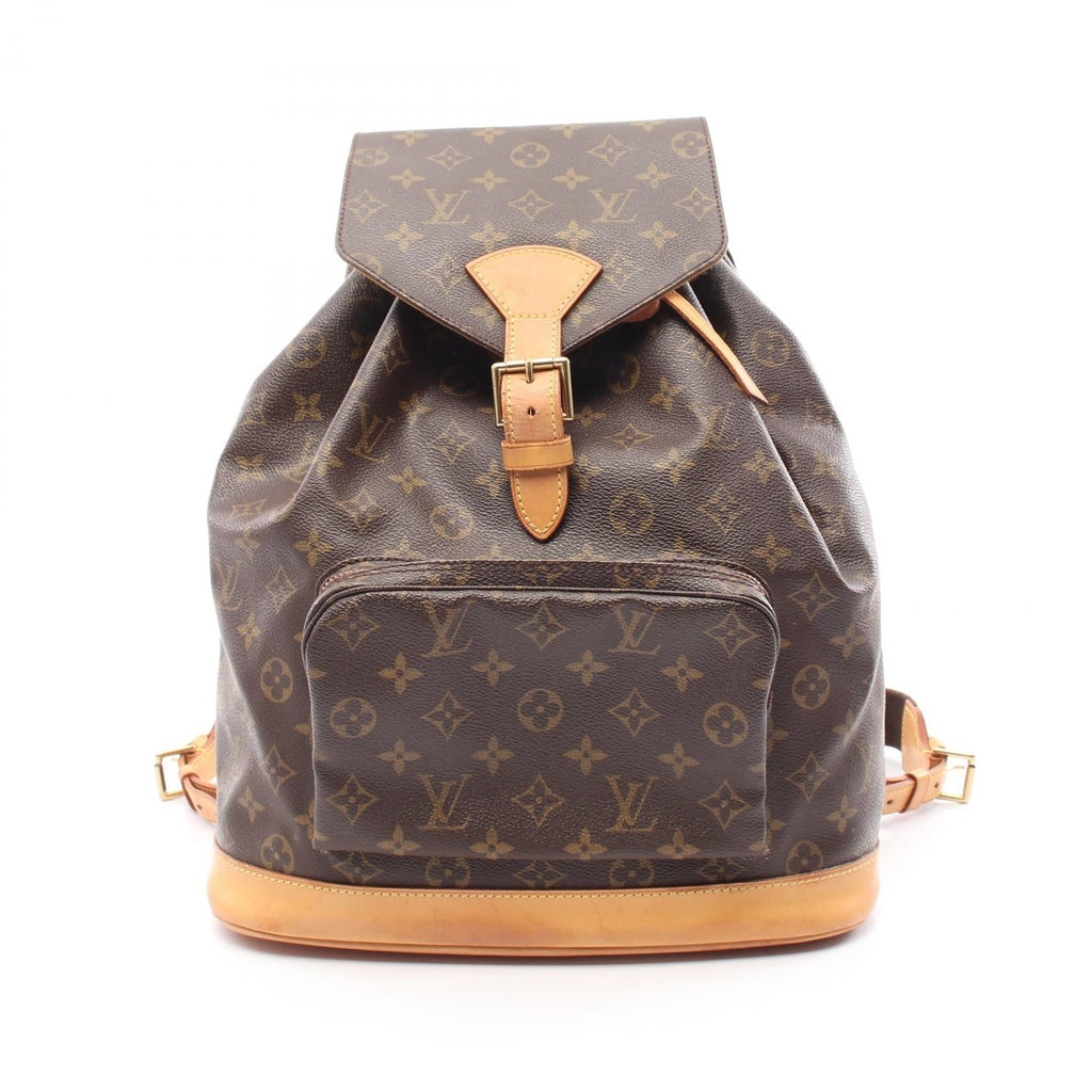 Louis Vuitton Montsouris GM Monogram Coated Canvas Backpack