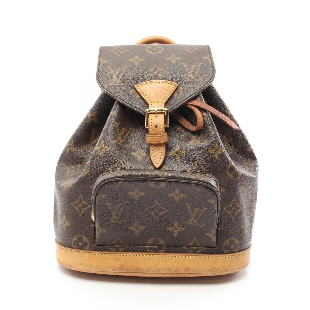 Louis Vuitton Mini Montsouris Monogram Coated Canvas Backpack