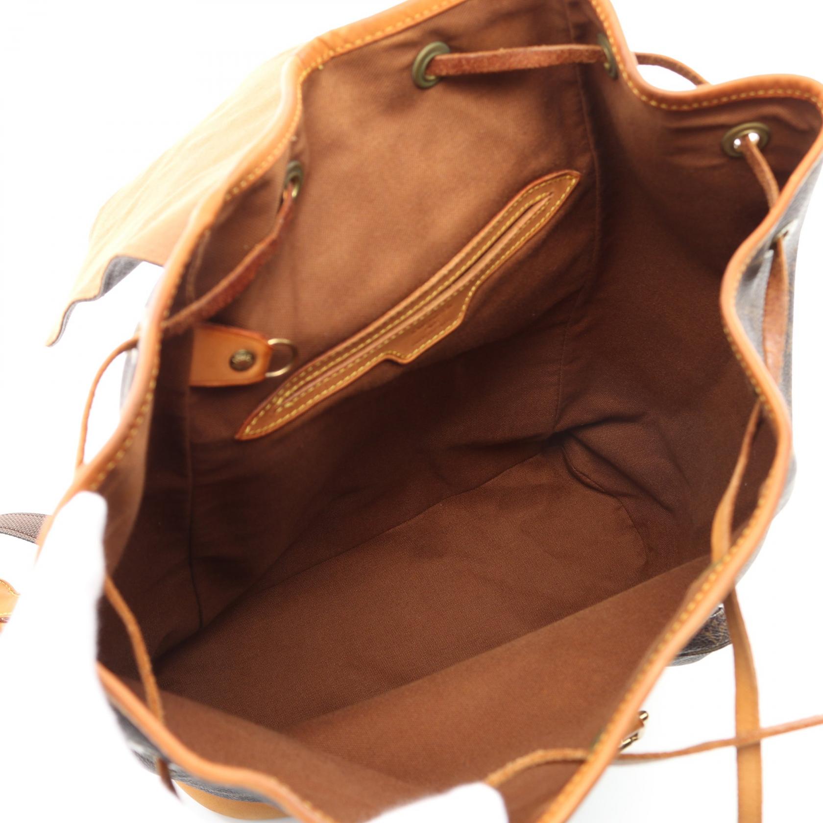 Louis Vuitton Monogram Coated Canvas Backpack