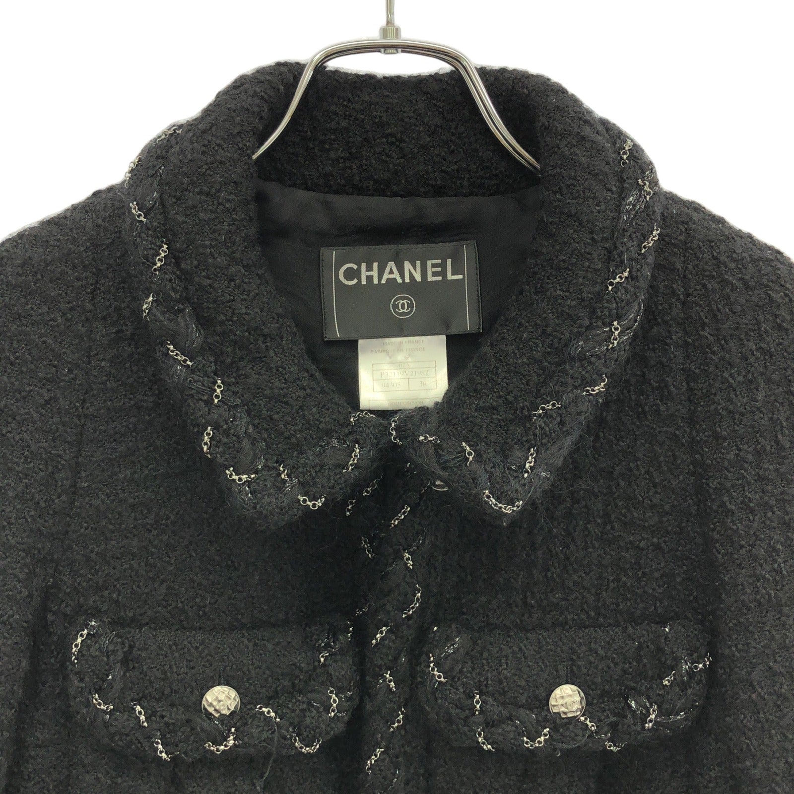 Chanel P32119V21982 Wool Jacket