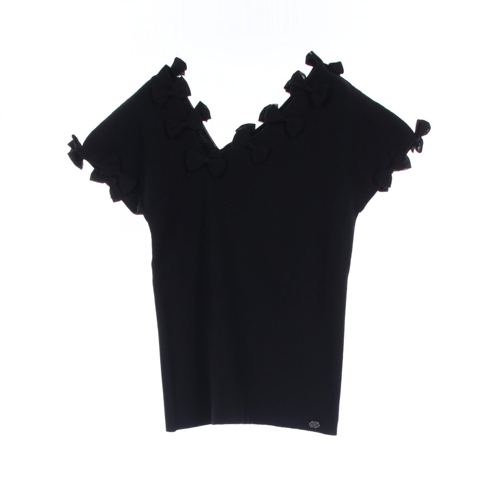 Chanel Cutsew Cotton Nylon Top