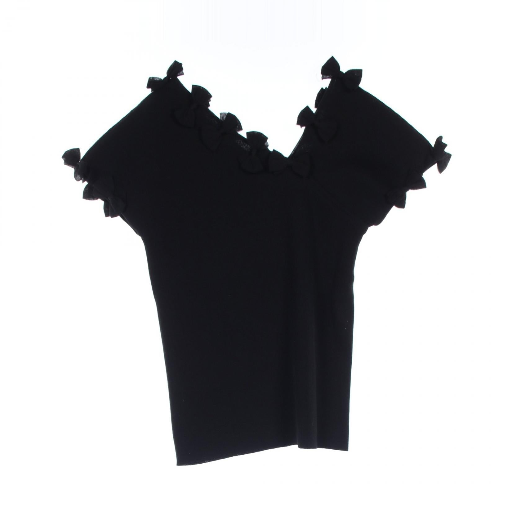 Chanel Cutsew Cotton Nylon Top