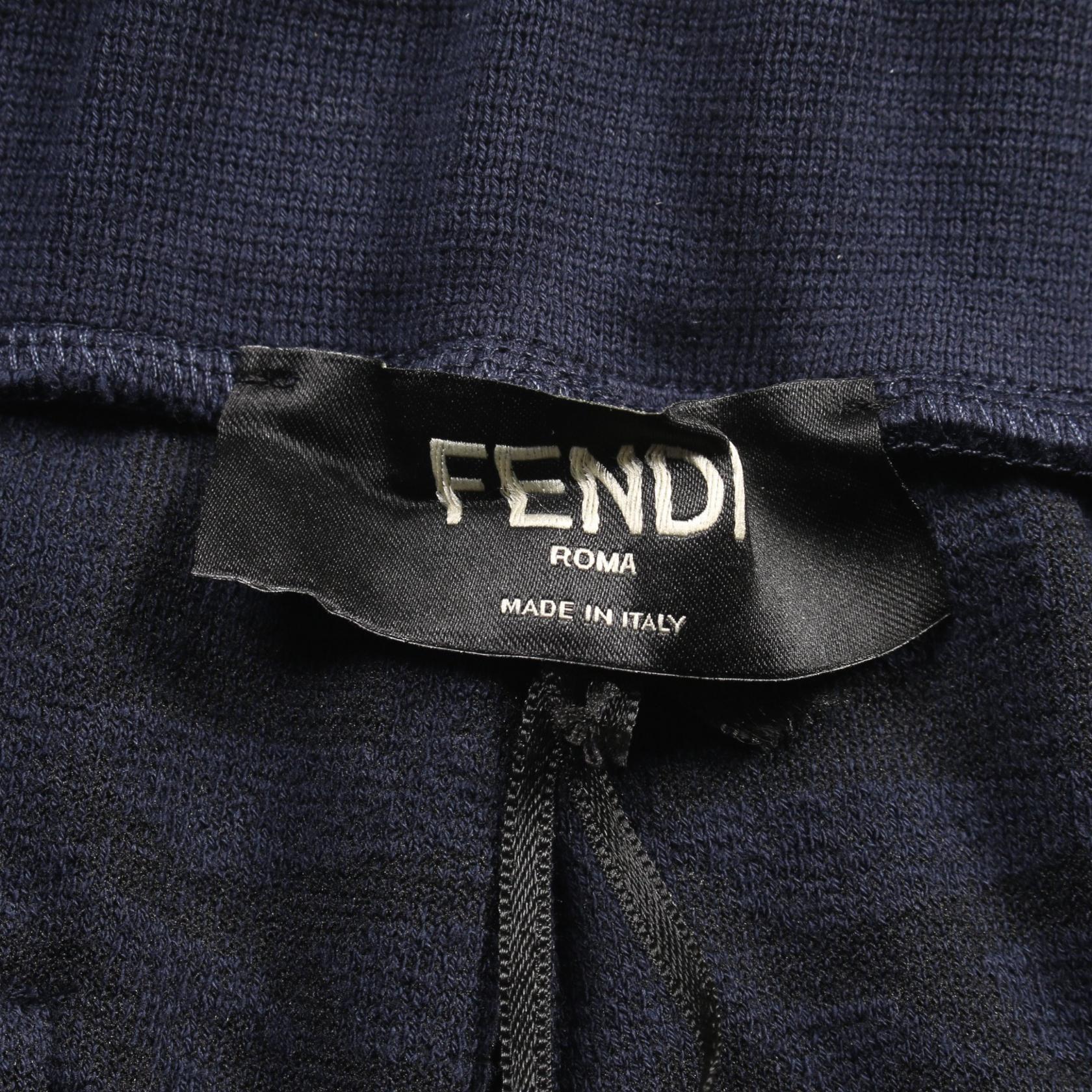 Fendi FF Logo Pile Pants
