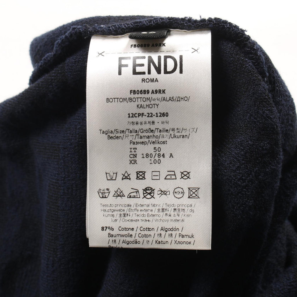 Fendi FF Logo Pile Pants