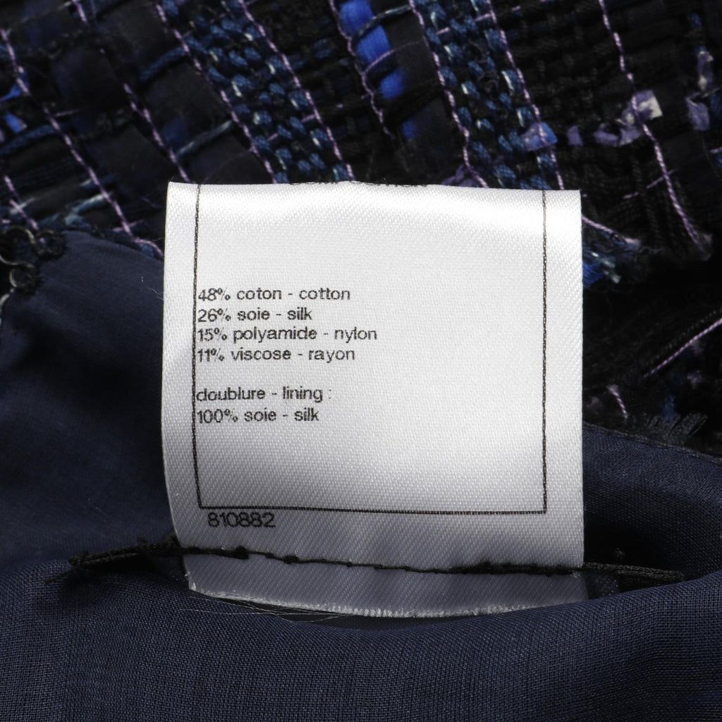 Chanel Coco Mark Cotton Silk Dress