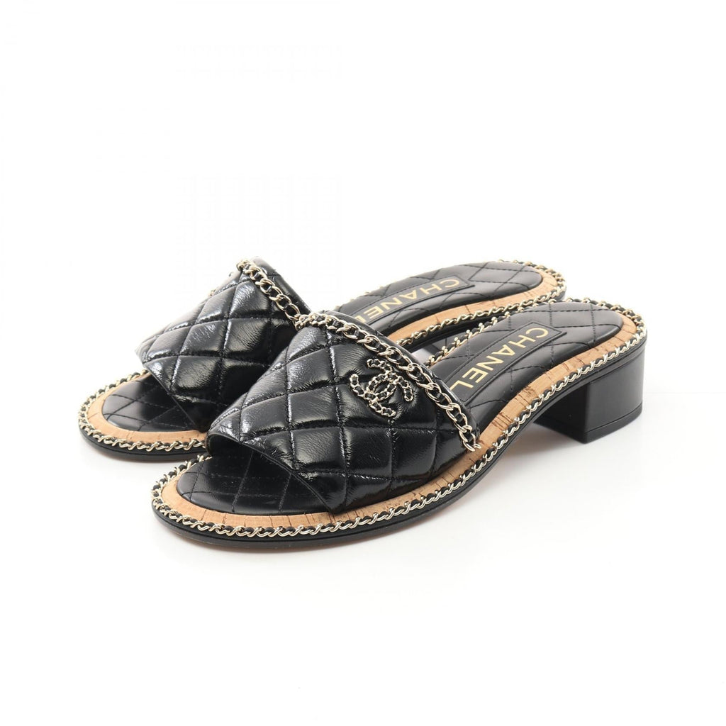 Chanel Matelassé Lambskin Mule