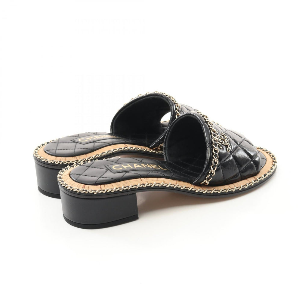 Chanel Matelassé Lambskin Mule