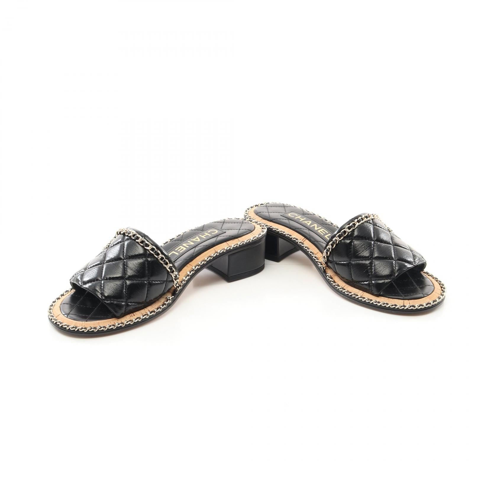Chanel Matelassé Lambskin Mule