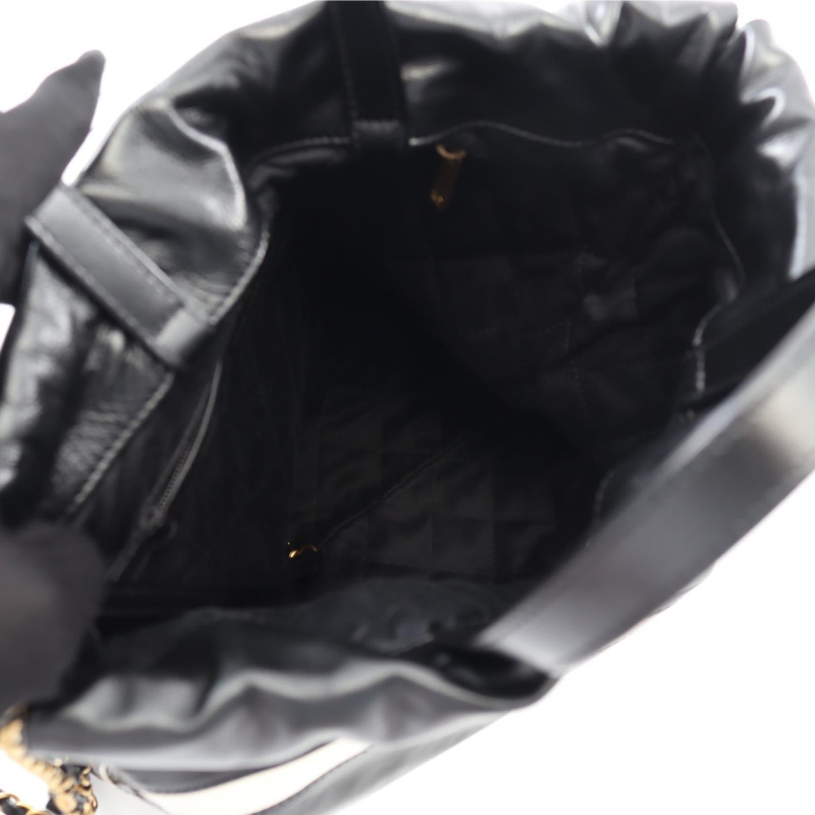 Chanel 22 Leather Backpack