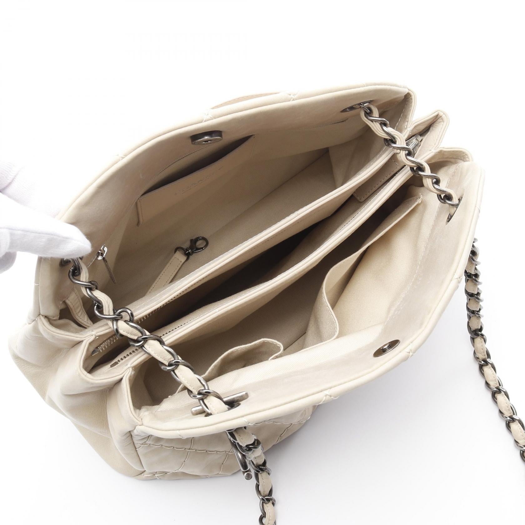 Chanel Mademoiselle Bowling Bag Calfskin Shoulder Bag