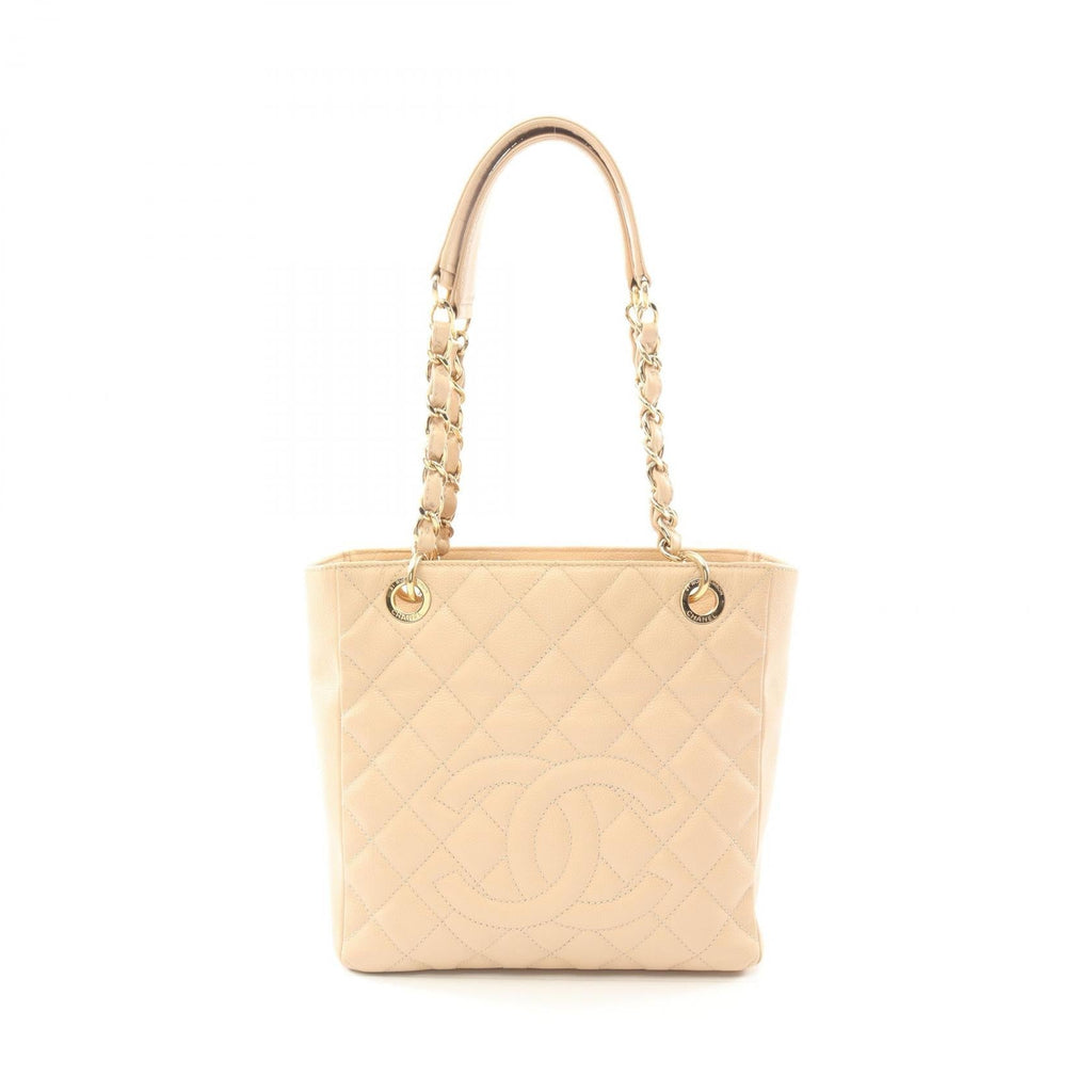 Chanel Matelasse Grained Calfskin Tote Bag