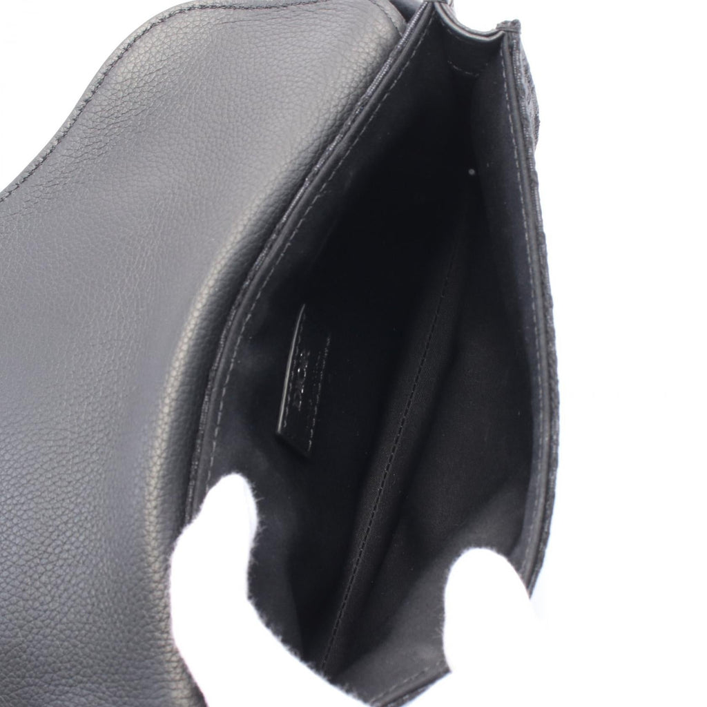 Dior SADDLE Oblique Canvas Leather Waist Bag