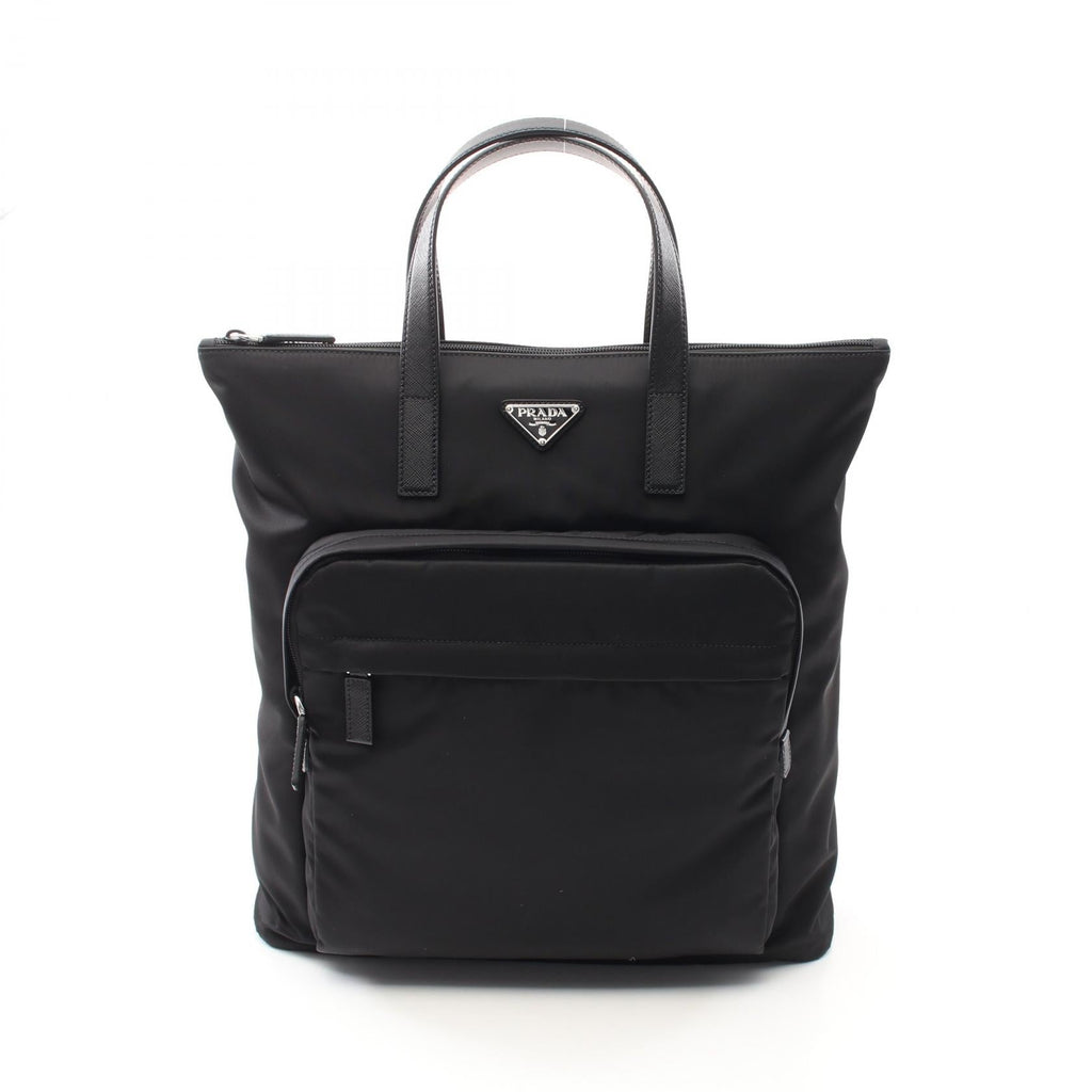Prada TESSUTO Nylon Saffiano Leather Backpack