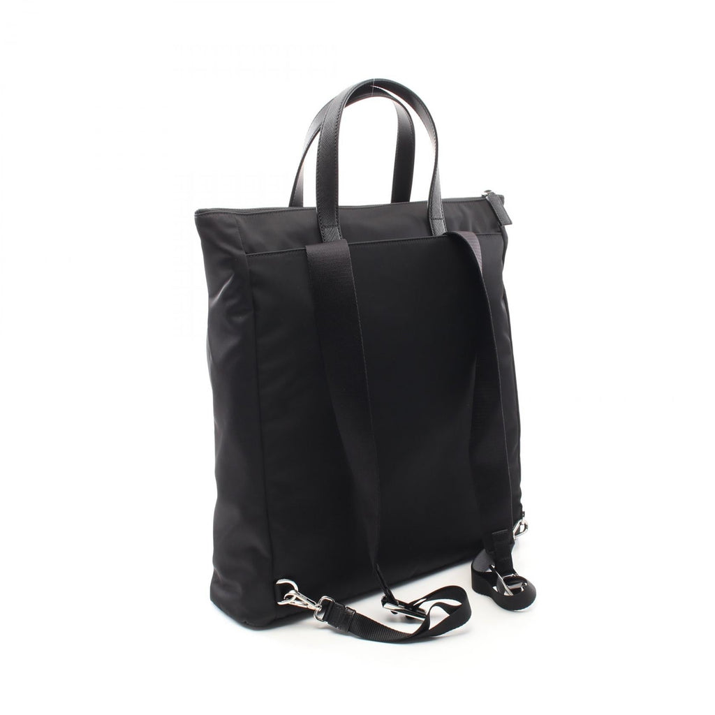 Prada TESSUTO Nylon Saffiano Leather Backpack