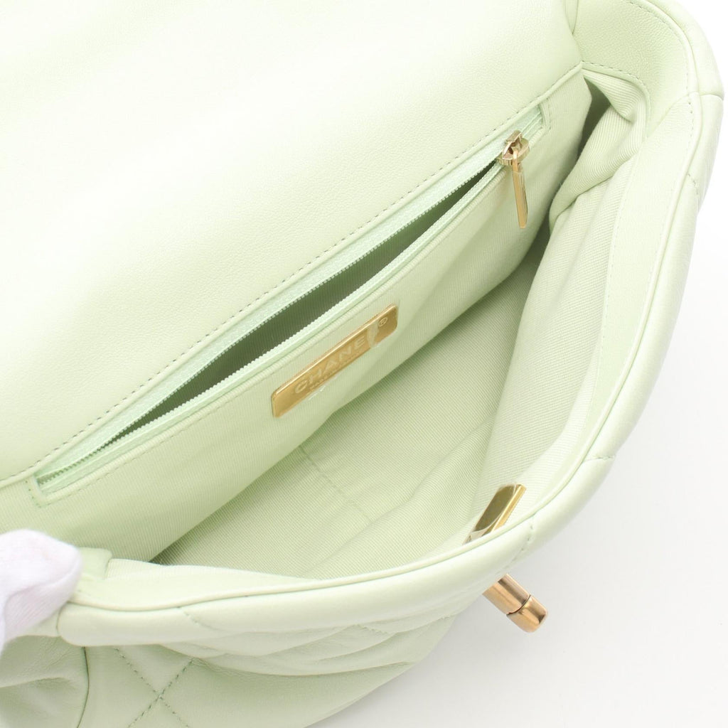 Chanel 19 Matelassé Lambskin Shoulder Bag