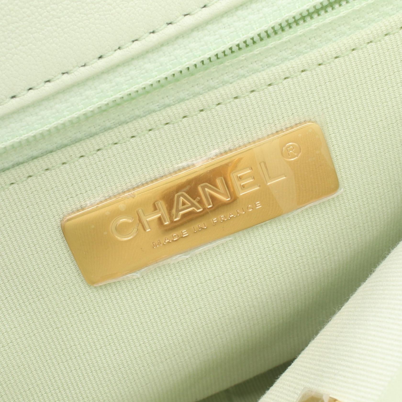 Chanel 19 Matelassé Lambskin Shoulder Bag