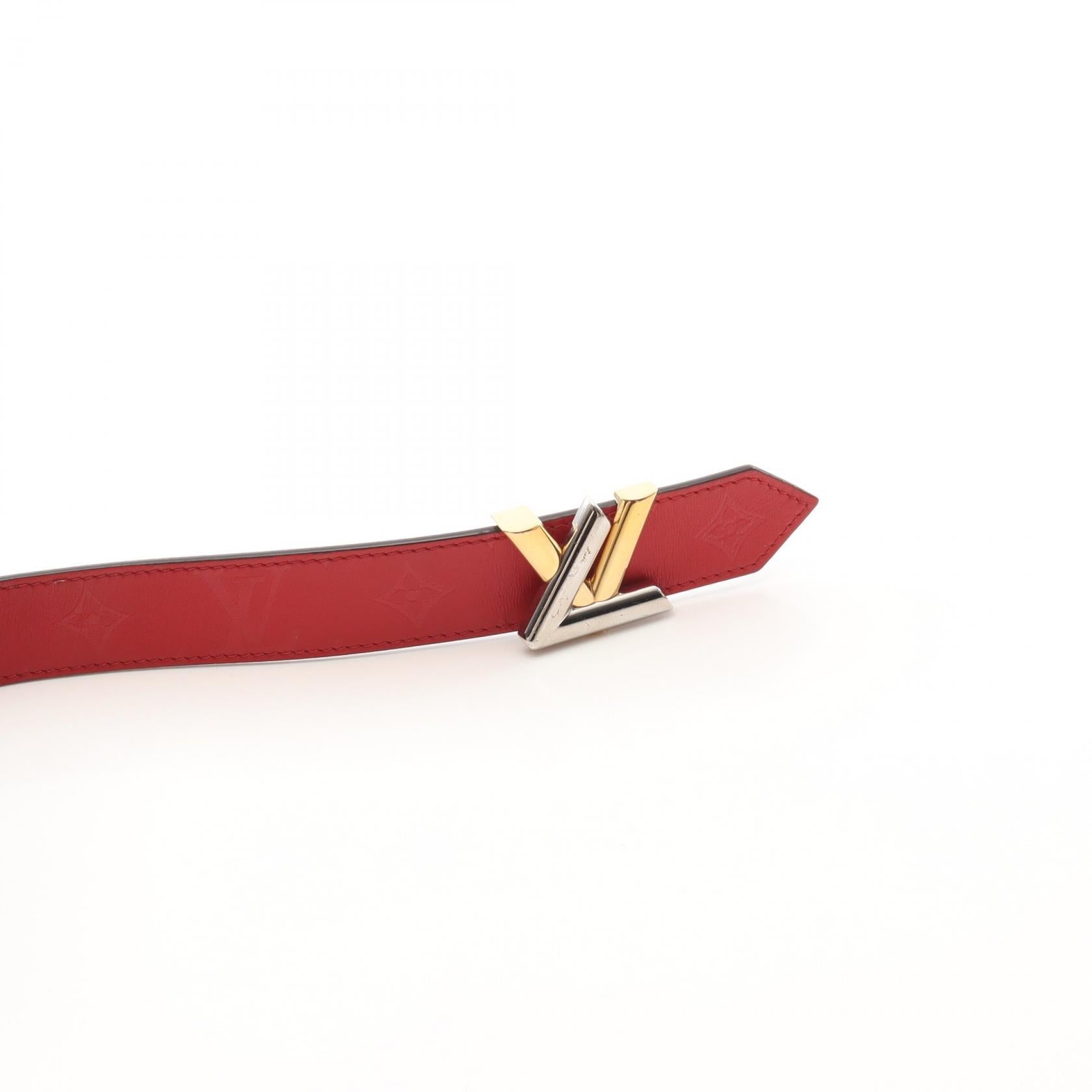 Louis Vuitton Sangle Twist Leather Belt