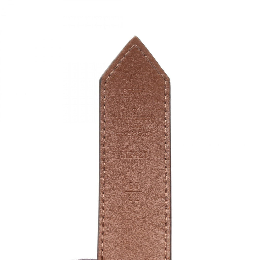 Louis Vuitton Sangle Twist Leather Belt