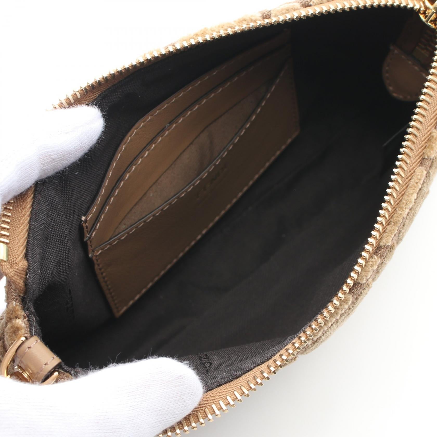 Fendi Baguette Pouch Fabric 2way Bag