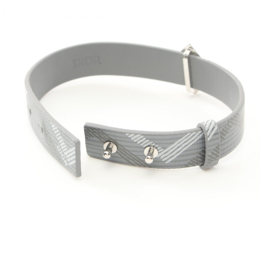 Dior Homme CD Diamond Stainless Steel PVC Bracelet