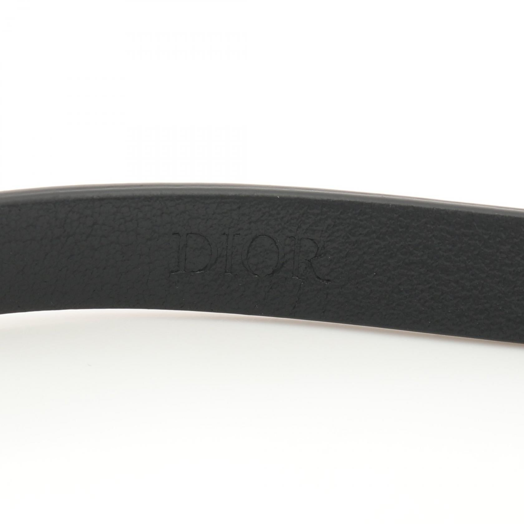 Dior Homme COUTURE Leather Stainless Steel Bracelet
