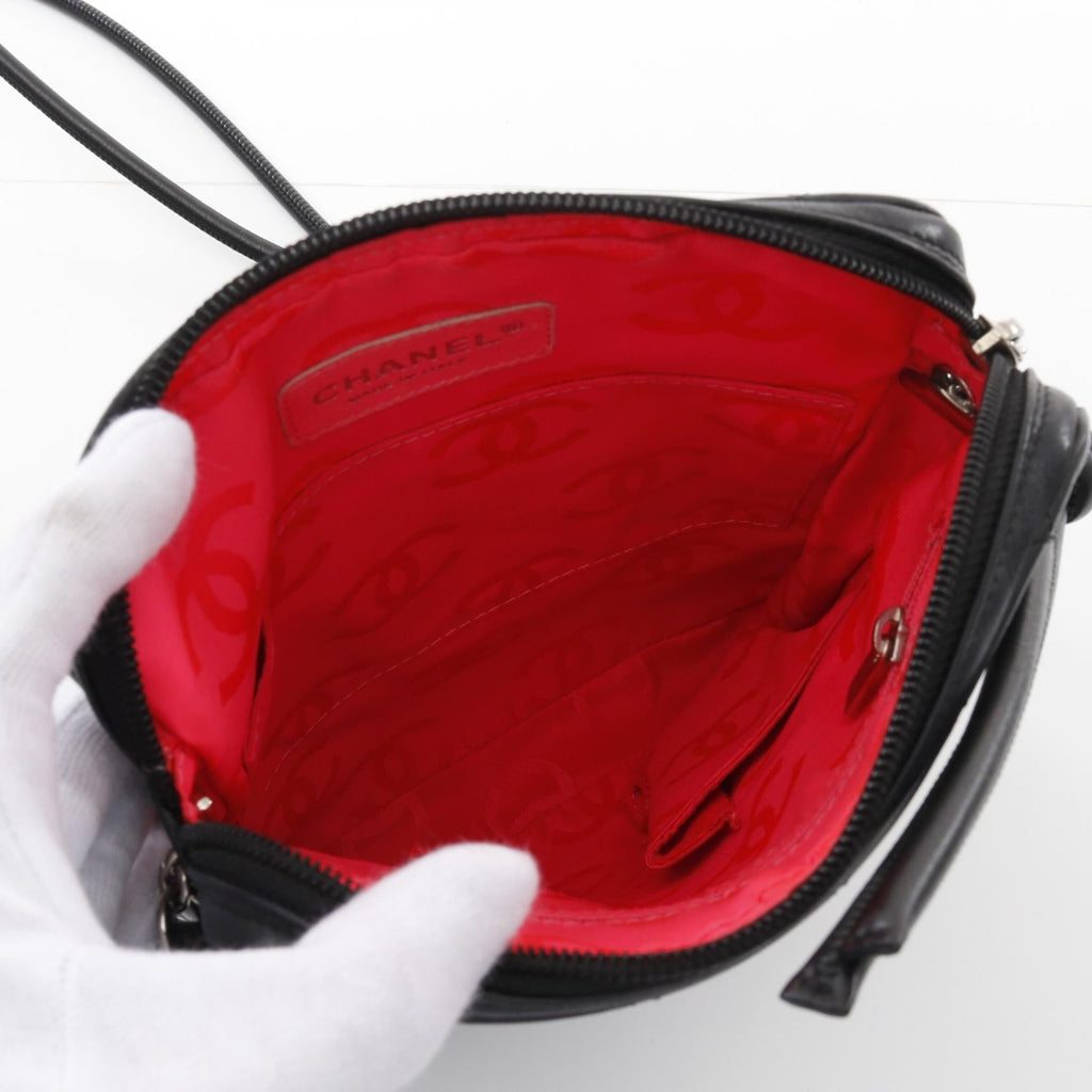 Chanel Cambon Line Leather Shoulder Bag