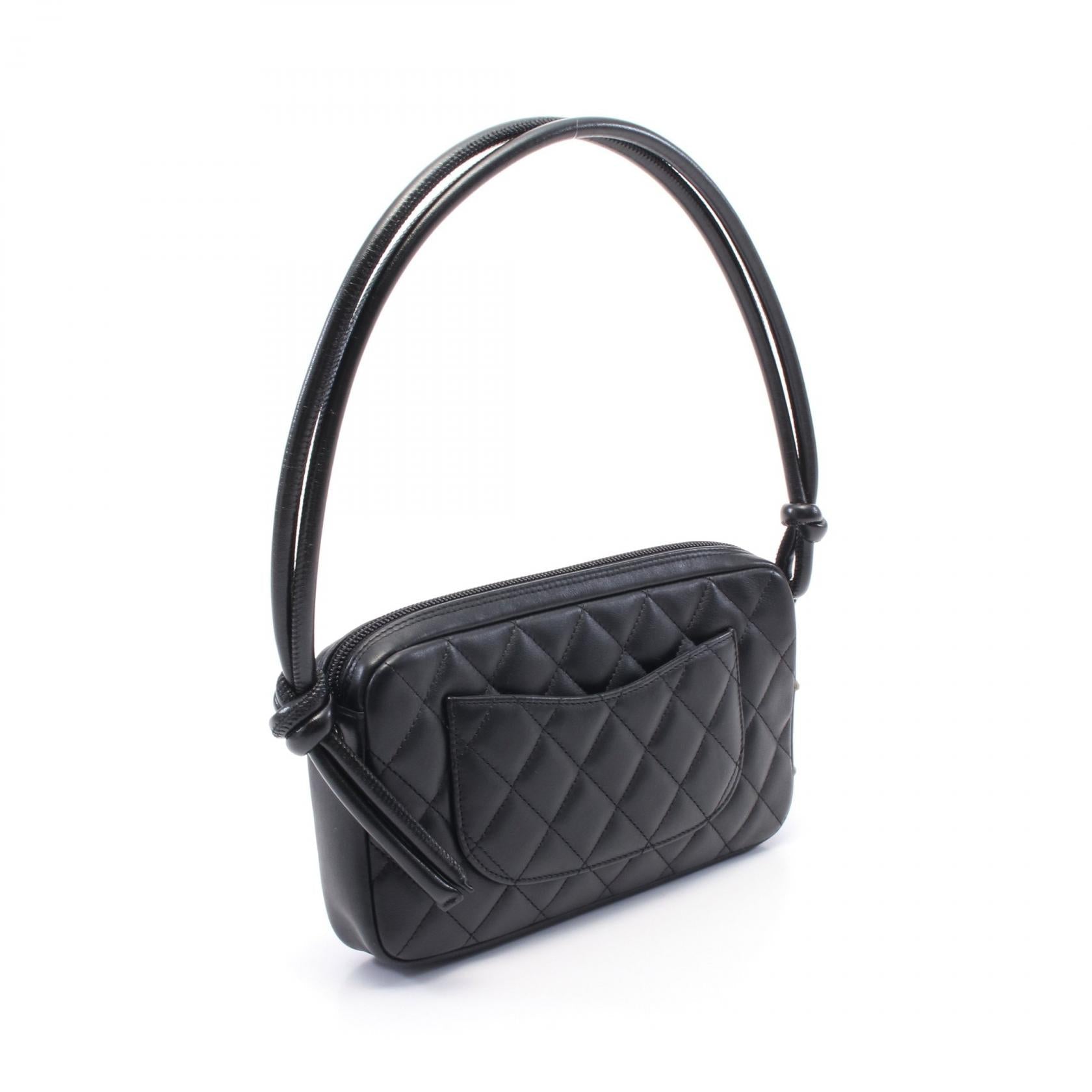 Chanel Cambon Line Leather Handbag