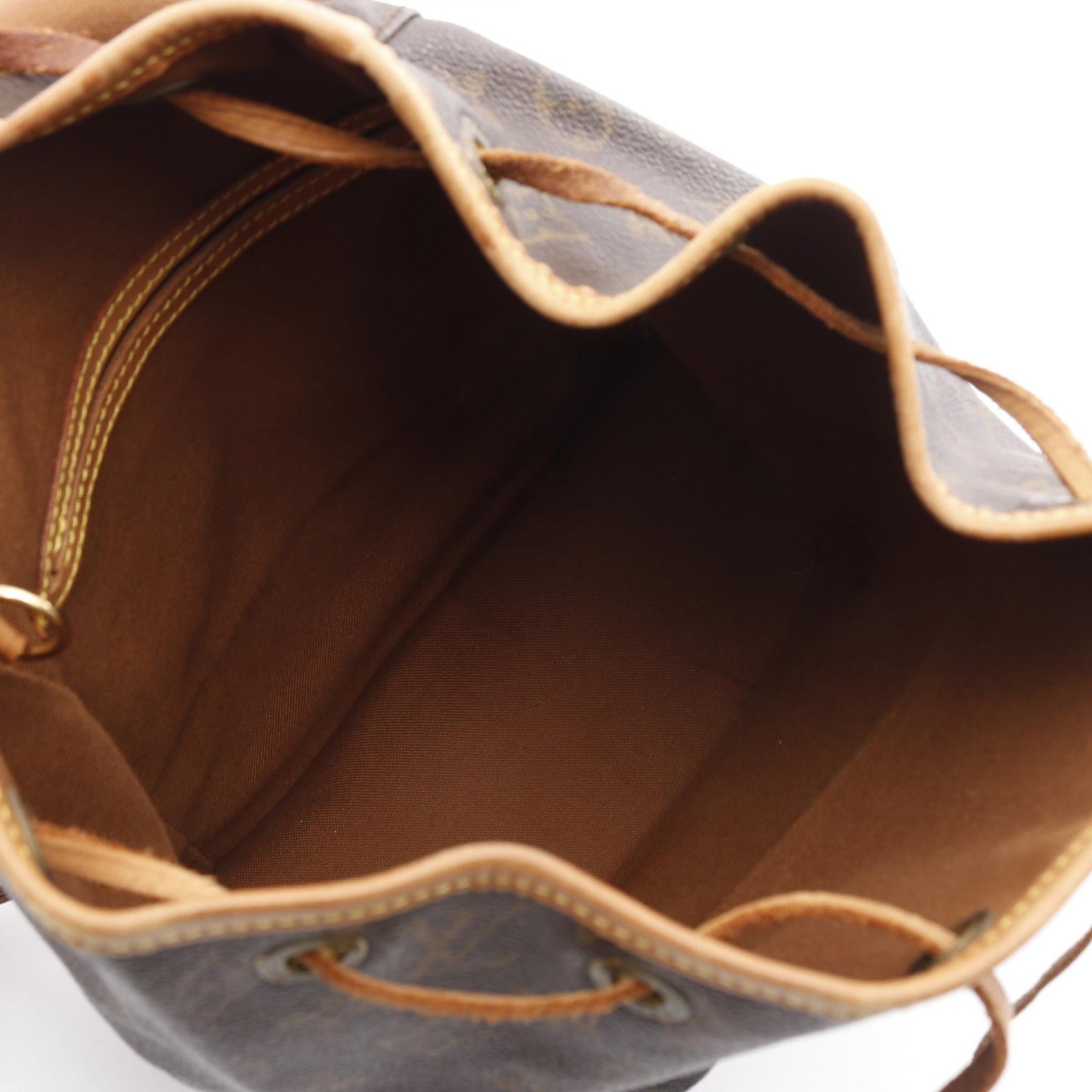 Louis Vuitton Monogram Coated Canvas Backpack