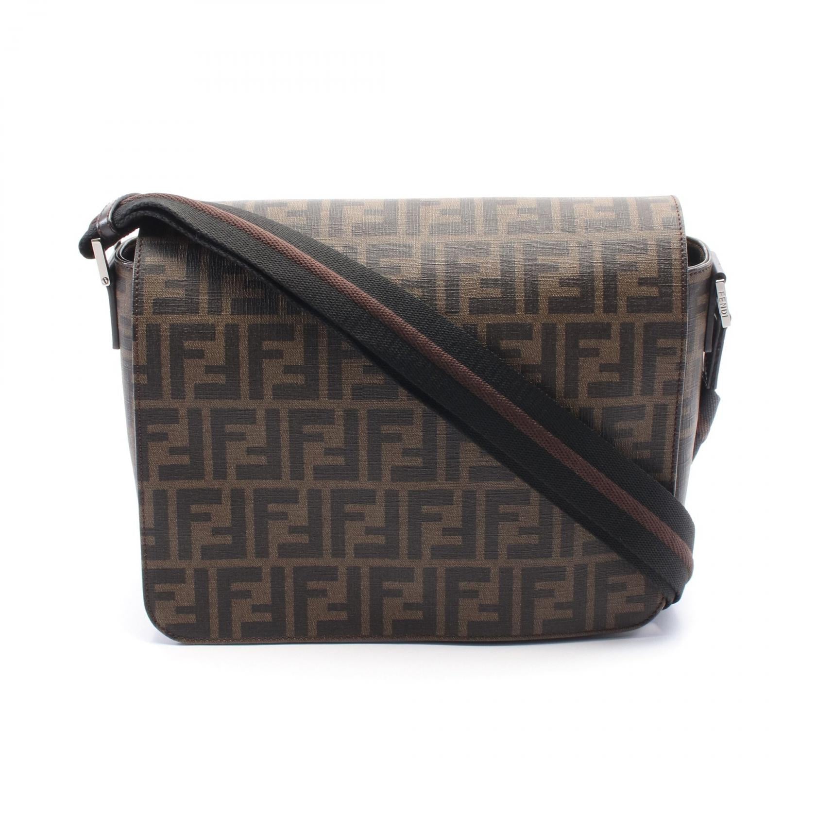 Fendi Zucca PVC Coated Canvas Shoulder Bag
