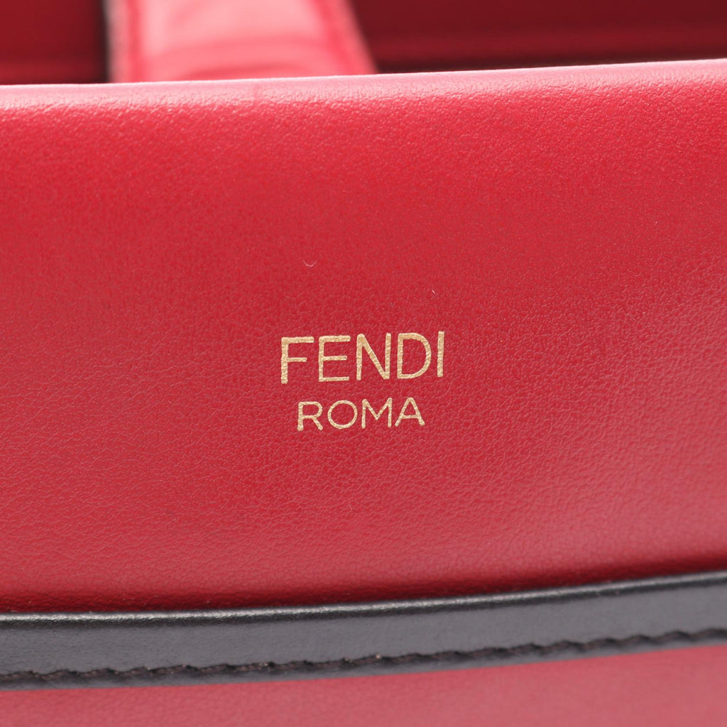 Fendi RUNAWAY Leather Handbag