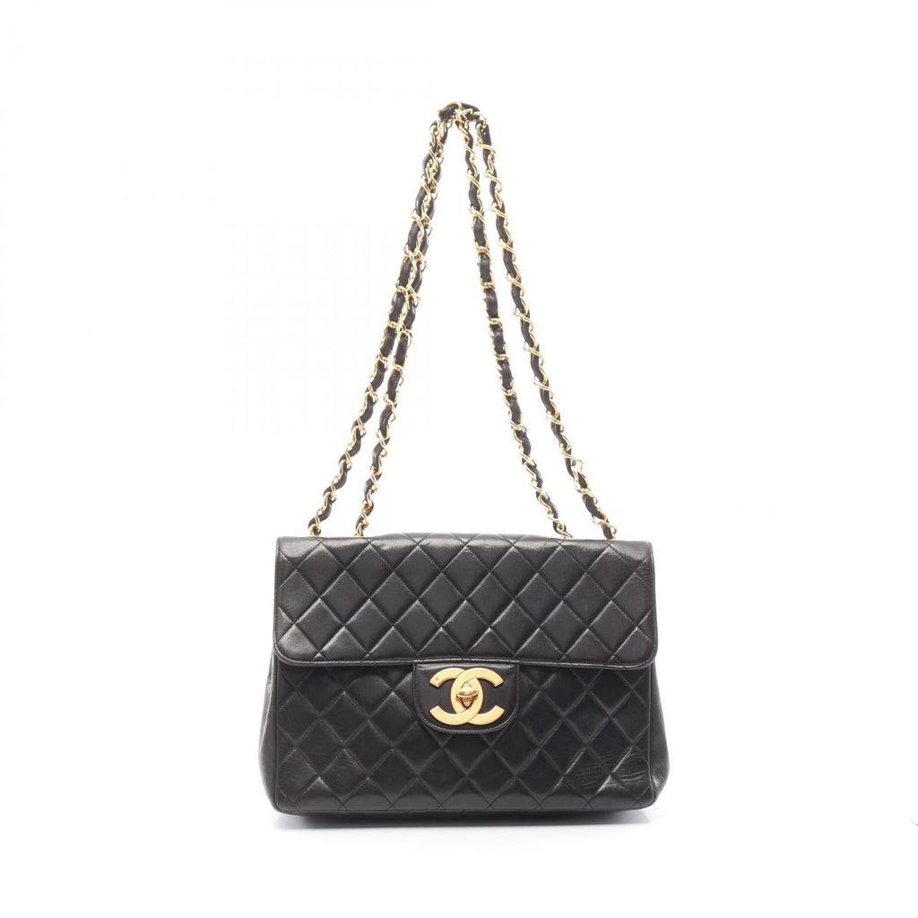 Chanel Deauville Matelasse Lambskin Shoulder Bag